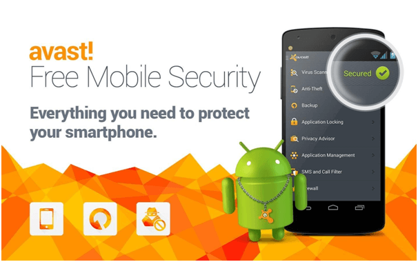 Avast Mobile Security app
