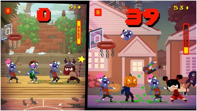 Basketball vs Zombies