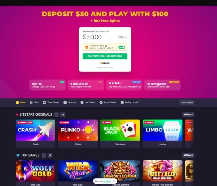 Bitstarz Casino Australia Online