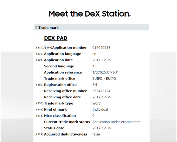 Dex Station pad from Samsung