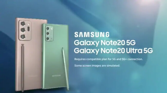 Features of Samsung Galaxy Note 20 Ultra