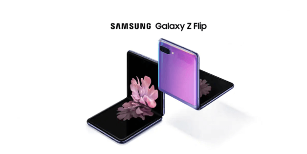 amsung Galaxy Z flip new smartphone