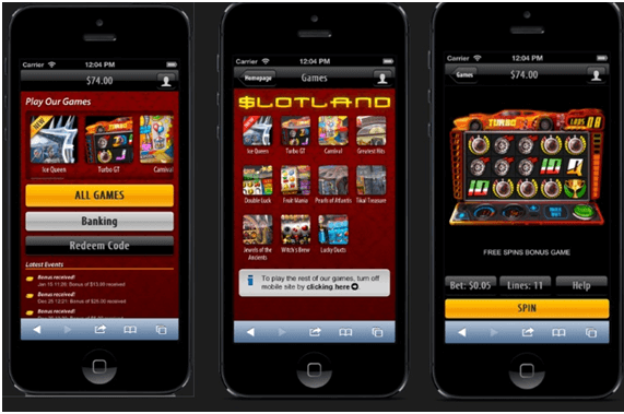 Slotland Casino Samsung App
