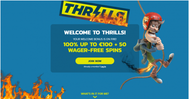 Thrills casino app pokies